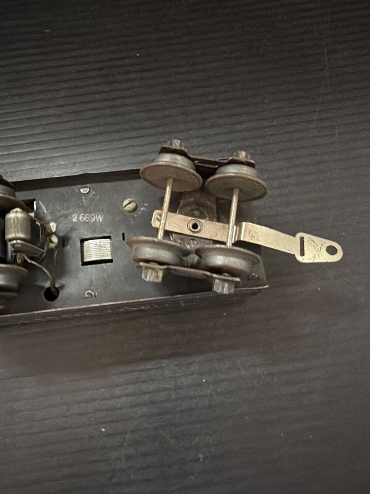 SHARP LIONEL POSTWAR O O27 GAUGE WHISTLE TENDER 2689w Not Tested