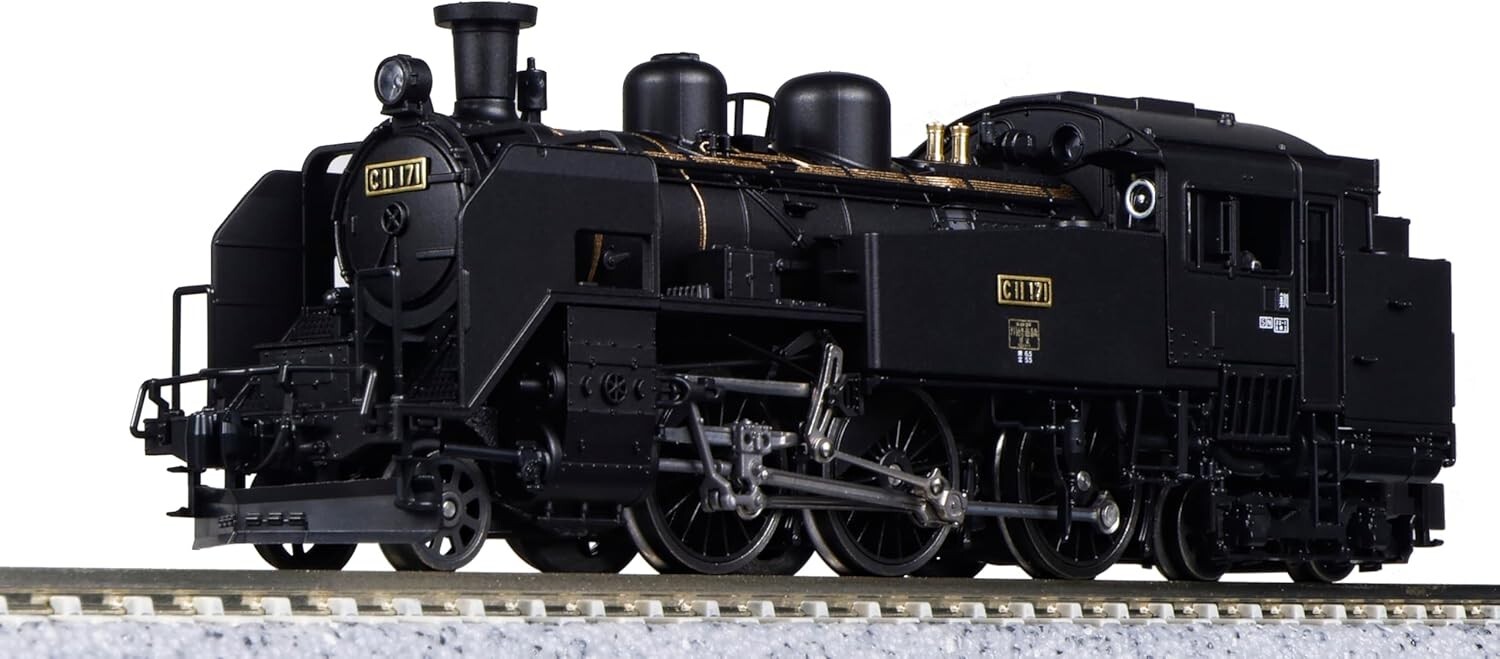 Kato 2021-1 C11 171 Steam Locomotive N Scale free Sipping new Japan