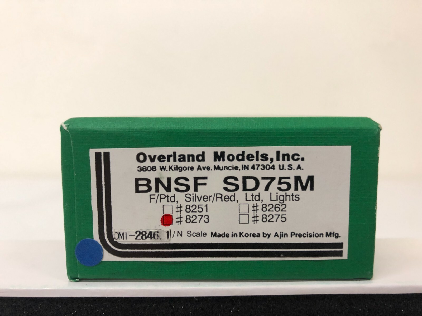 Overland Models BNSF SD75M Brass Engine N scale