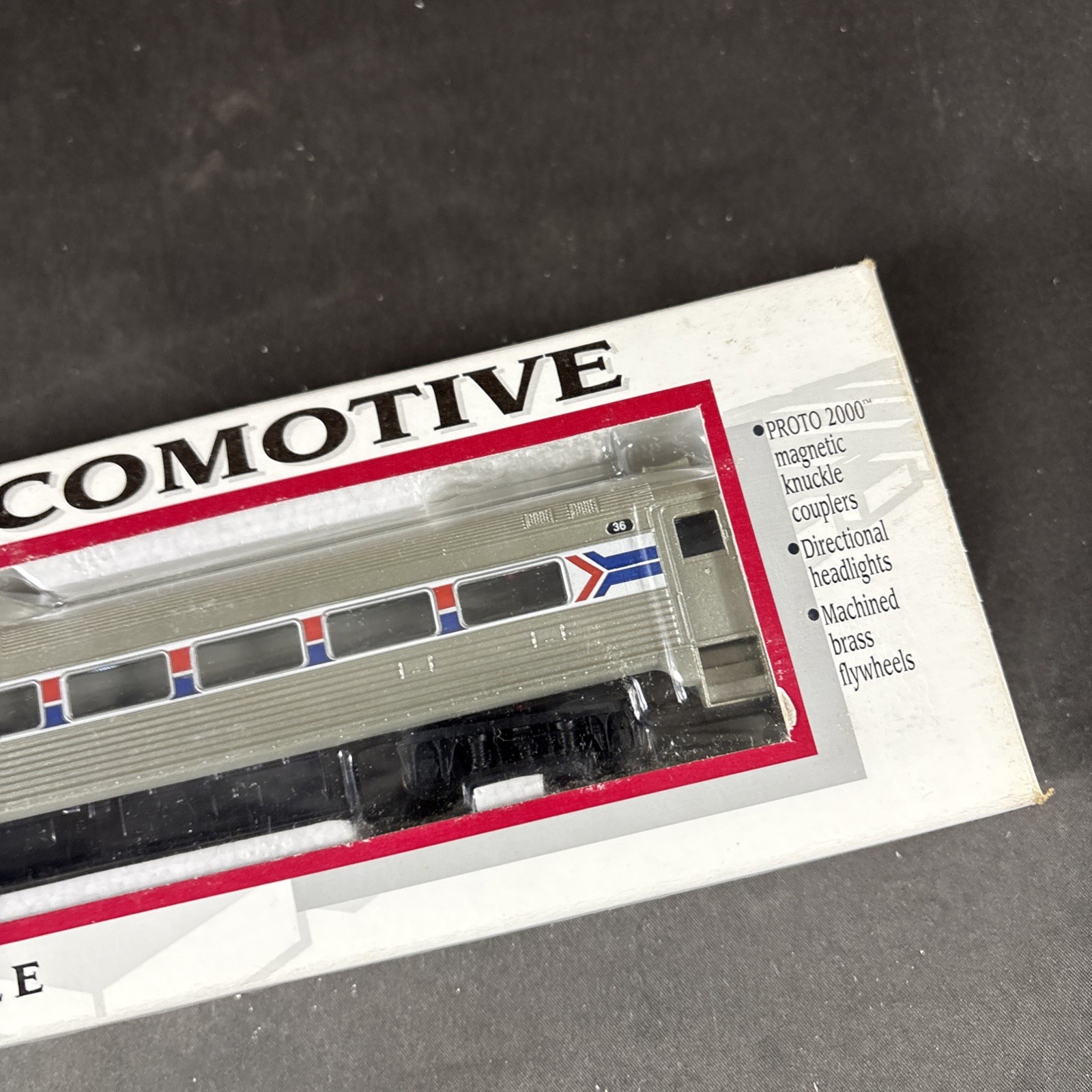 PROTO 1000 23977 AMT#36 HO SCALE BUDD RDC LOCOMOTIVE NEW OPEN BOX AMTRAK