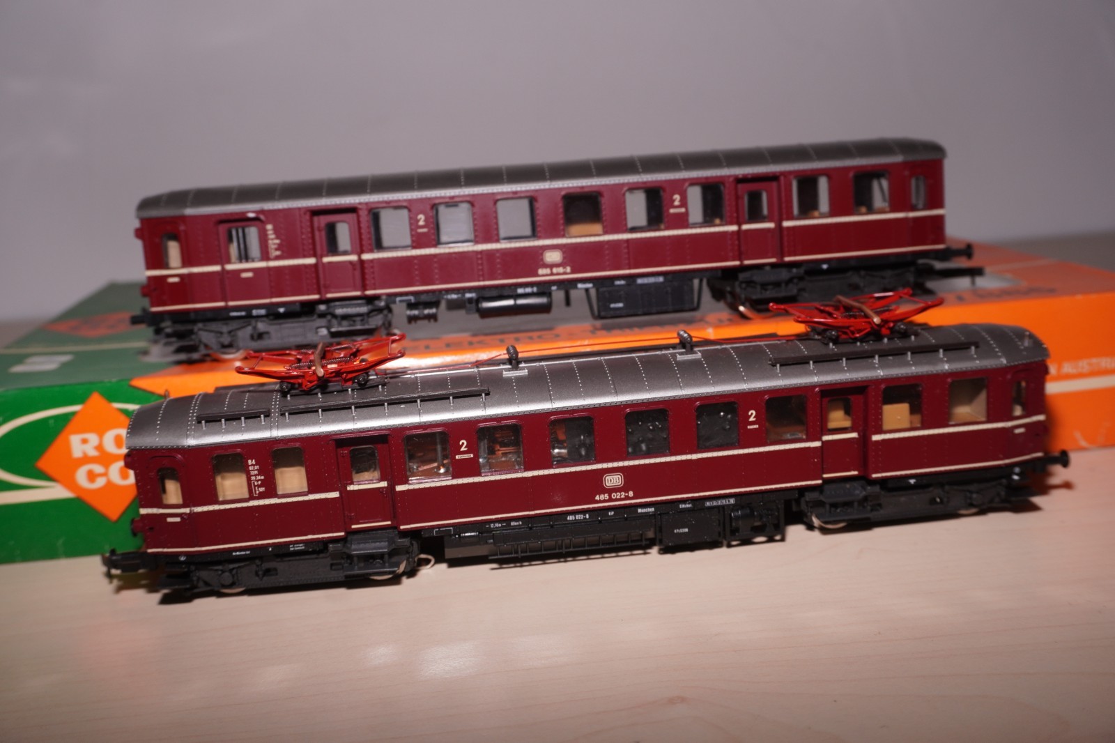 RF35] Roco (AC) Gauge H0 14148A Locomotive Set BR485/885 Analogue DB Boxed