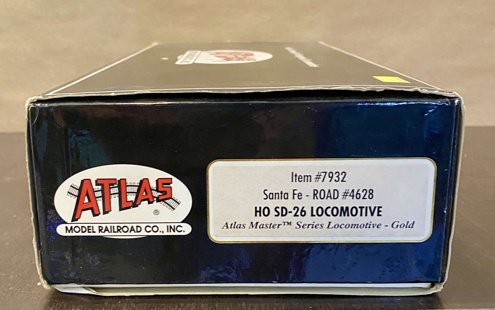 HO Atlas Gold 7932 Santa Fe SD26 (rebuilt SD24) 4628 DCC QSI Sound ATSF SF