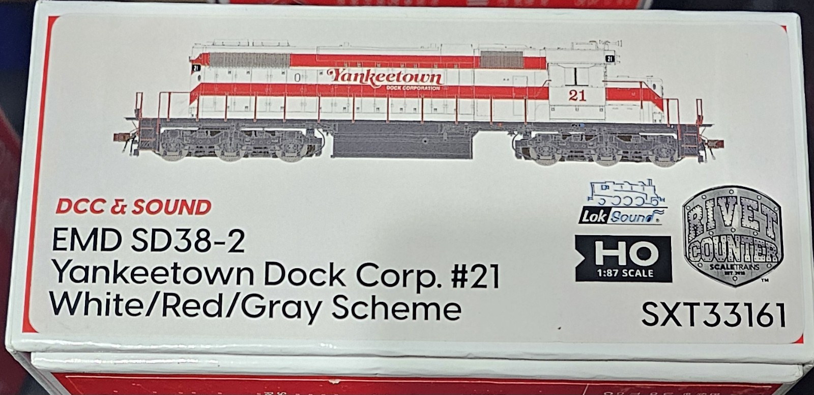 Scaletrains Rivet Counter HO EMD SD38-2 YANKEETOWN DOCK CORP. #21