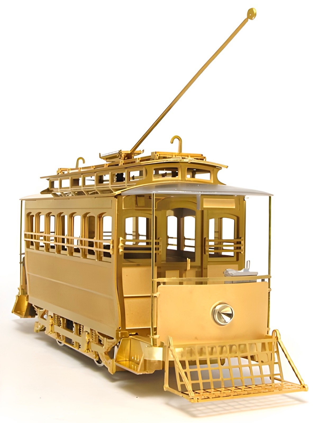 HO Scale Aru-Model Kyoto City Tramway Type-1 Narrow Gauge Streetcar Brass Kit H0