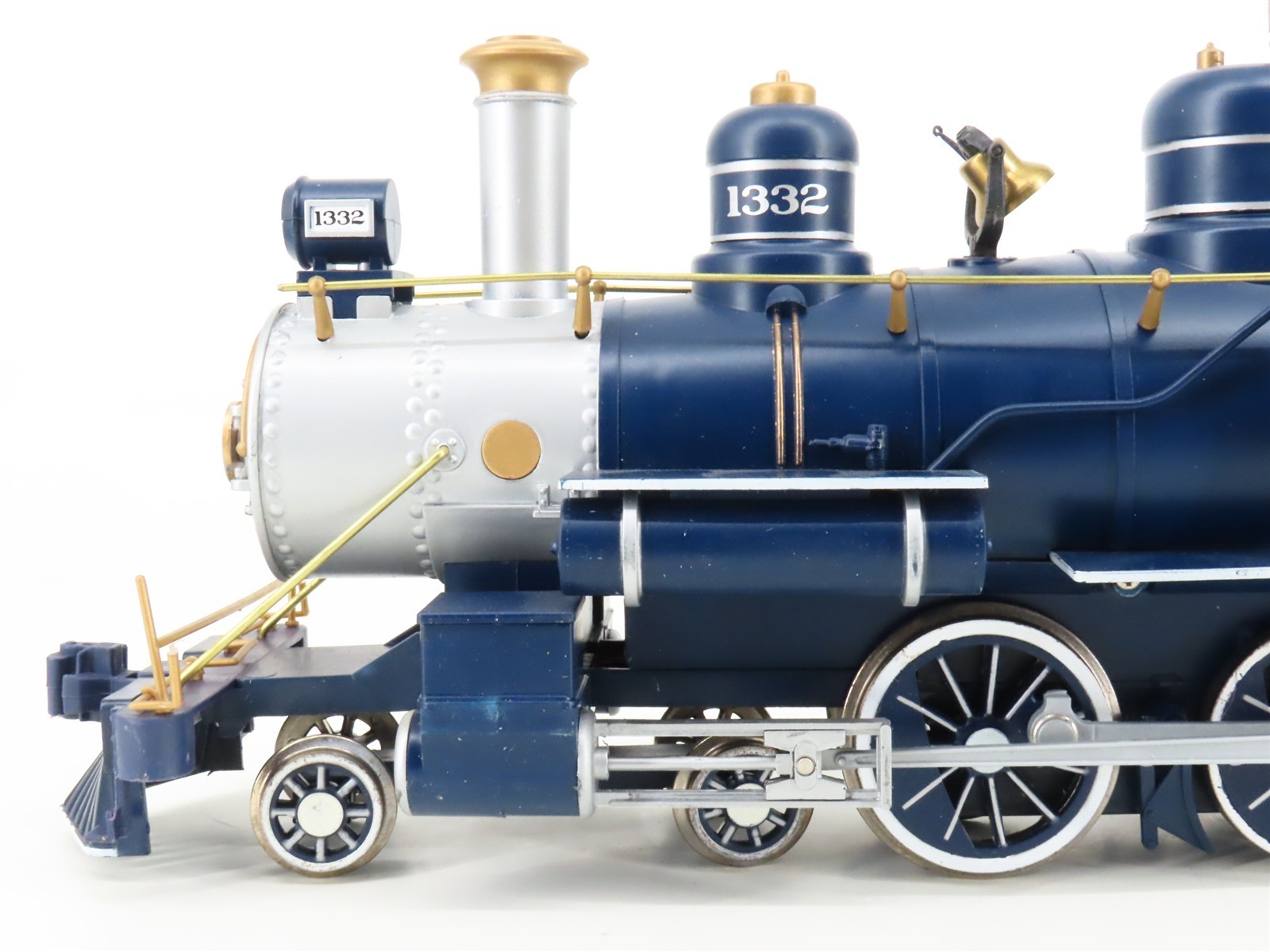 G Scale Bachmann 90016 Royal Blue Steam Locomotive Passenger Train Set