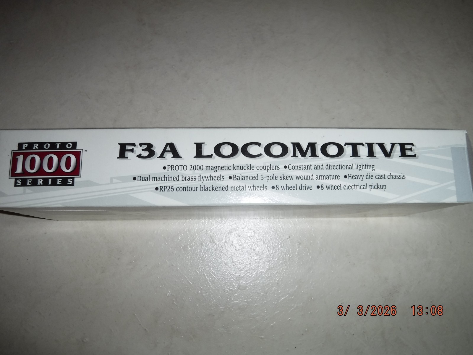 LIFE-LIKE PROTO 1000 HO CHICAGO & NORTH WESTERN F3A LOCOMOTIVE #4064 NOS – NEW!