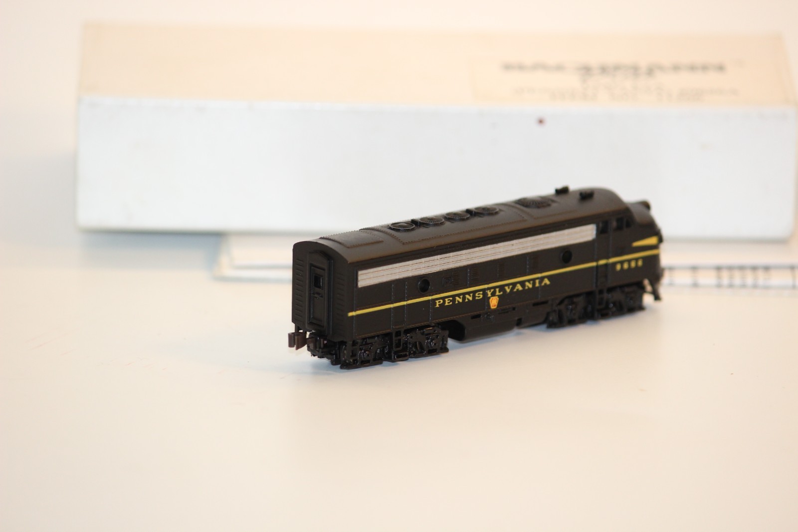 Pennsylvania Railroad PRR F7A Rd# 9656A Bachmann Plus 11266 knuckle couplers
