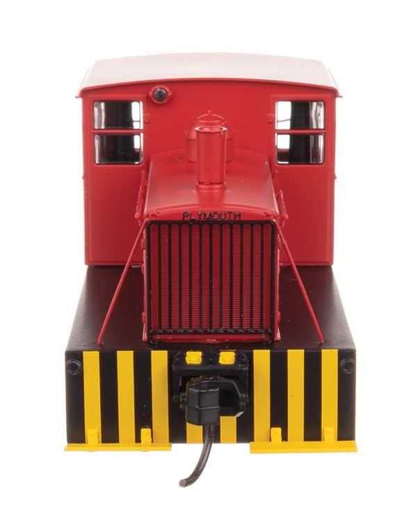 Walthers HO Scale Plymouth ML-8 Industrial Switcher Red With Pilot Stripes ~ DCC