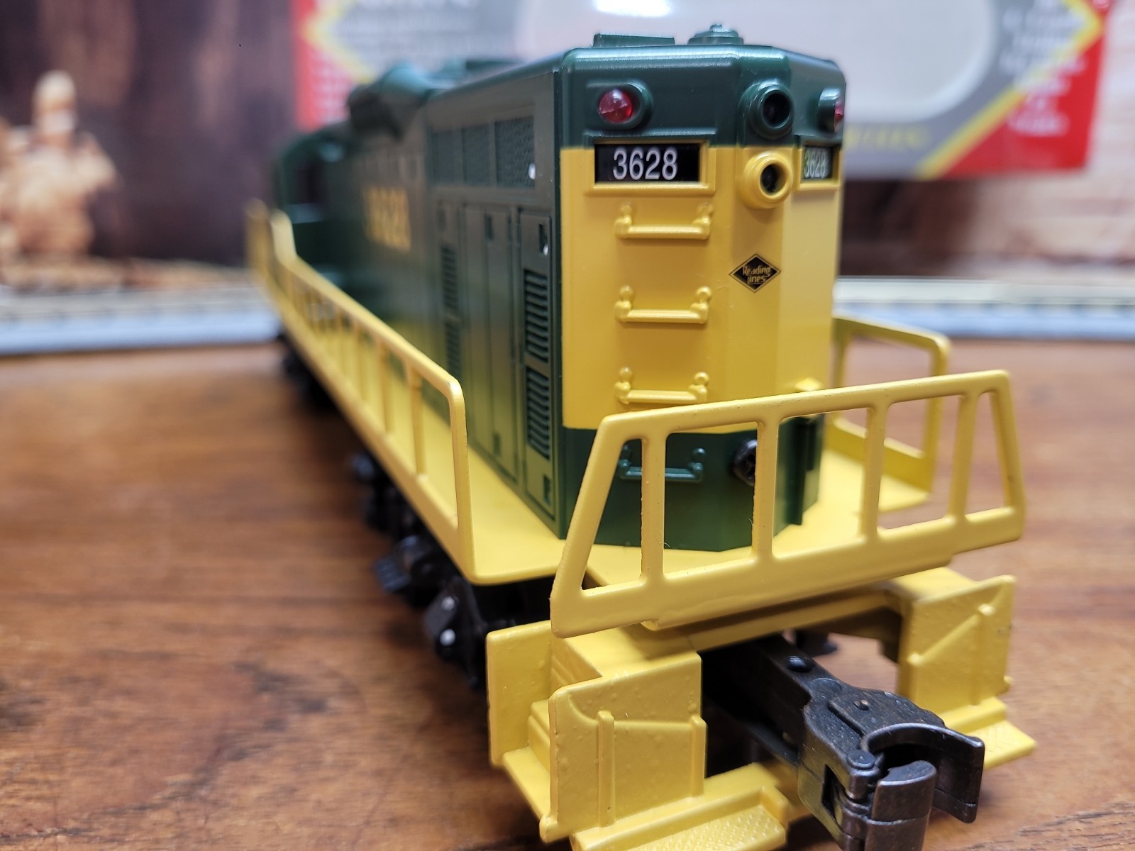 Williams O Gauge GP-9 Reading Power A With Horn Cab # 3628