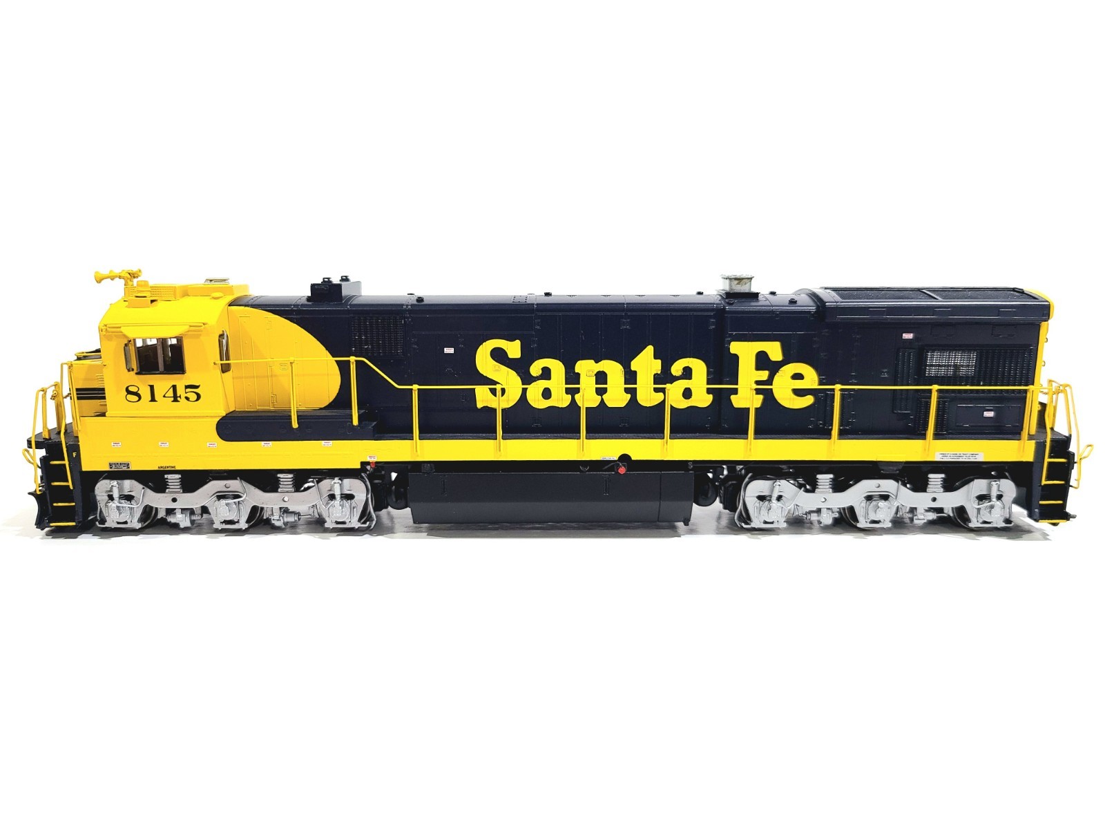 Overland OMI SF GE C30-7 Santa Fe Warbonnet #8145 HO Brass Model #087010051.1