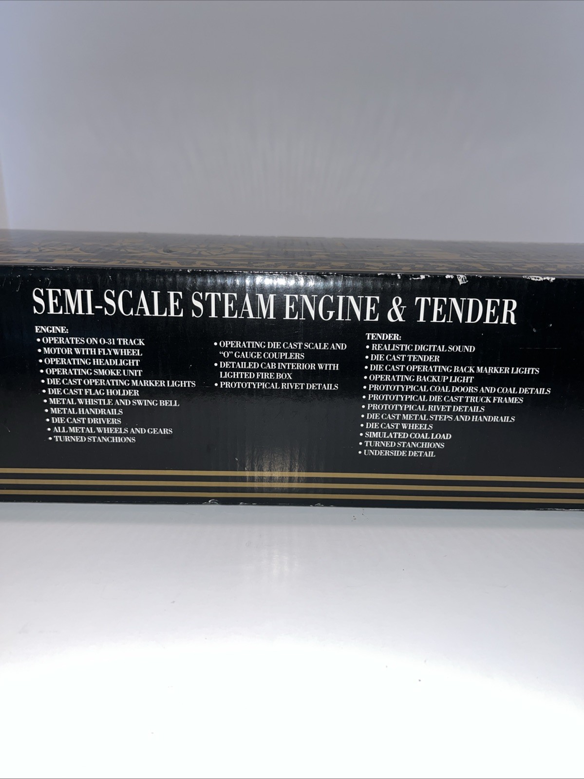 K-Line O Gauge B&A Hudson 4-6-4 Steam Engine Tender w/ RCal Sounds | Fast Ship
