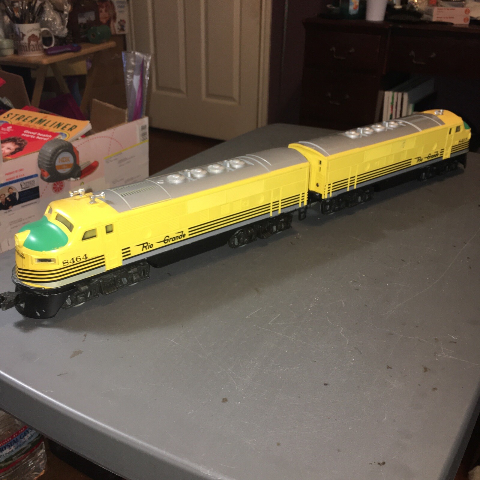 Lionel F-3’s AA #8464 & #8465 Rio Grande (“O”)￼