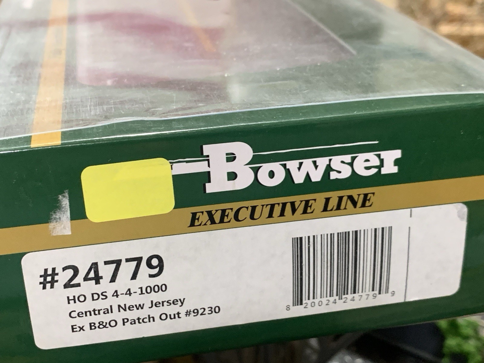 HO Scale Bowser DS4-4-1000 DCC Ready Diesel Loco Switcher CENTRAL NEW JERSEY B&O