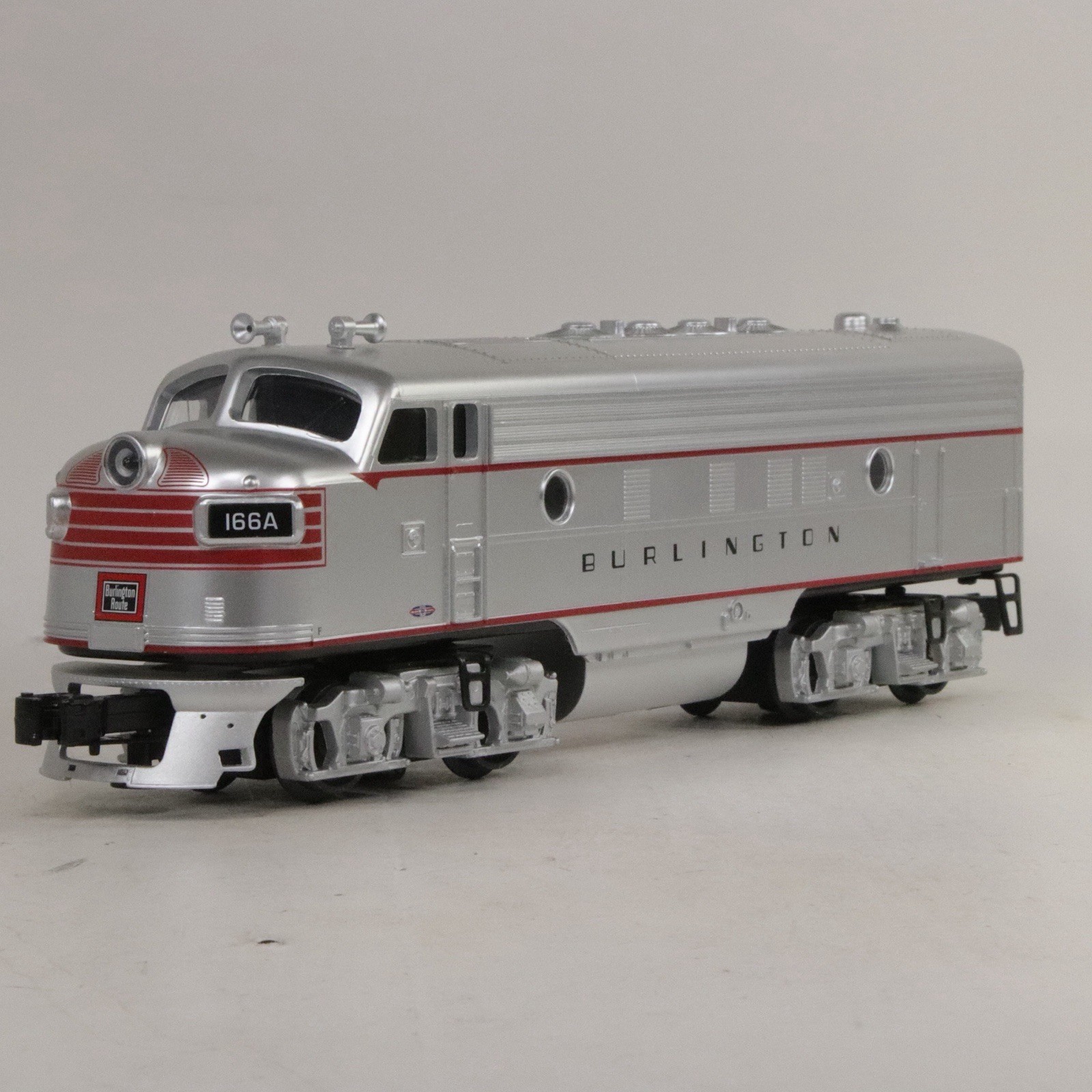 Williams O Gauge Burlington CB&Q #164A #166A F7 AA 2 Unit Set W/ F&R Headlights