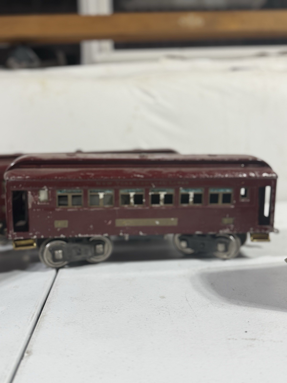 1920s Vintage Prewar Lionel Electric Train Set No.150 Engine, Passenger Cars