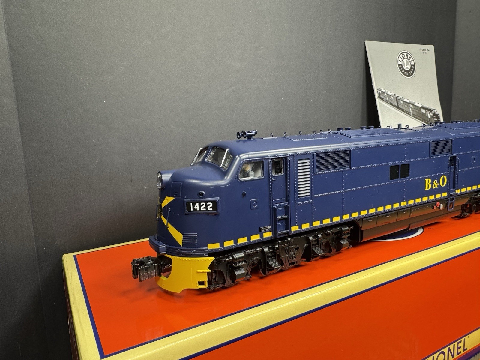 Lionel LEGACY 6-82829 Baltimore & Ohio E-7 diesel engine AA set #1422 #1428 EX