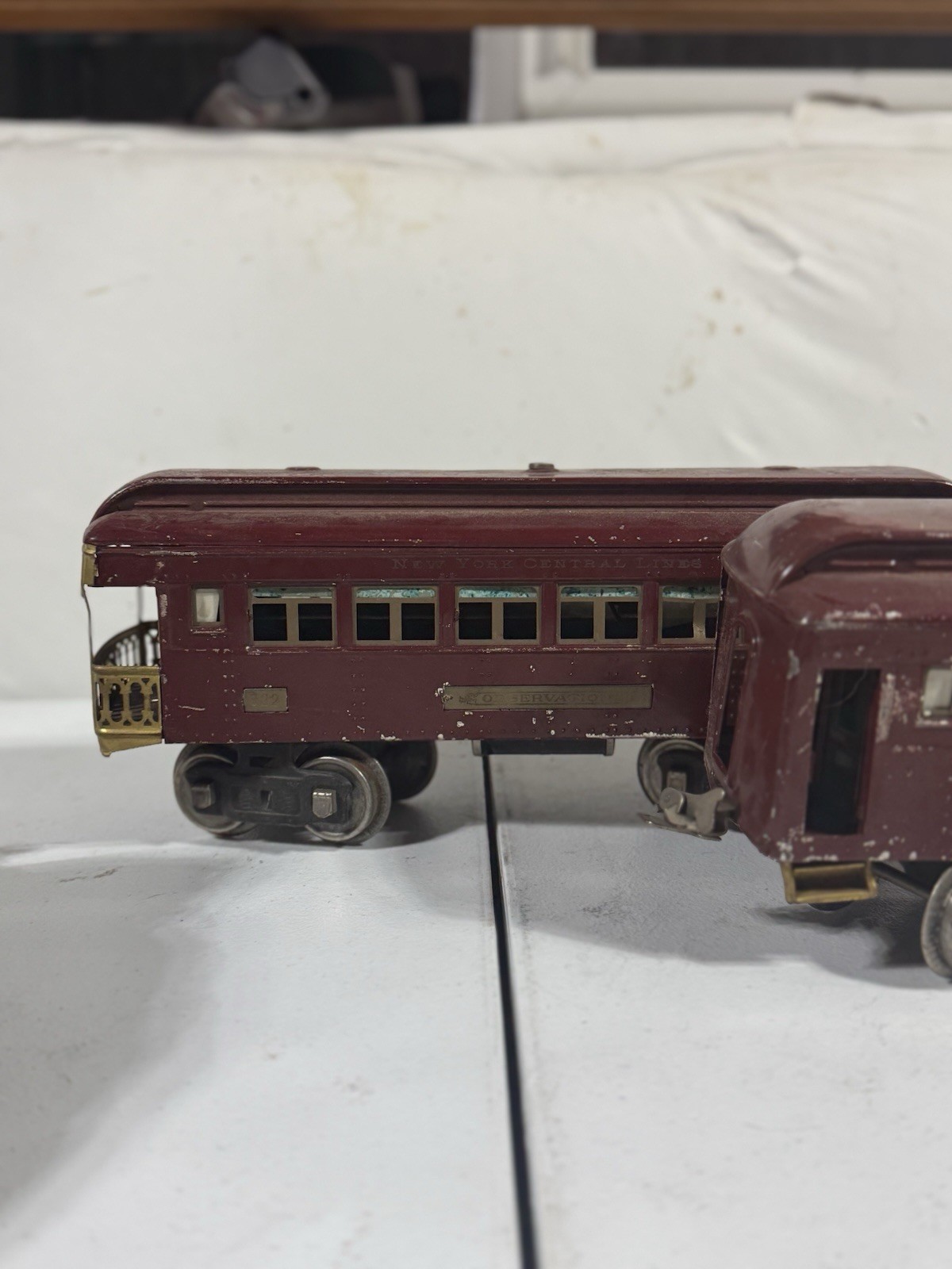 1920s Vintage Prewar Lionel Electric Train Set No.150 Engine, Passenger Cars