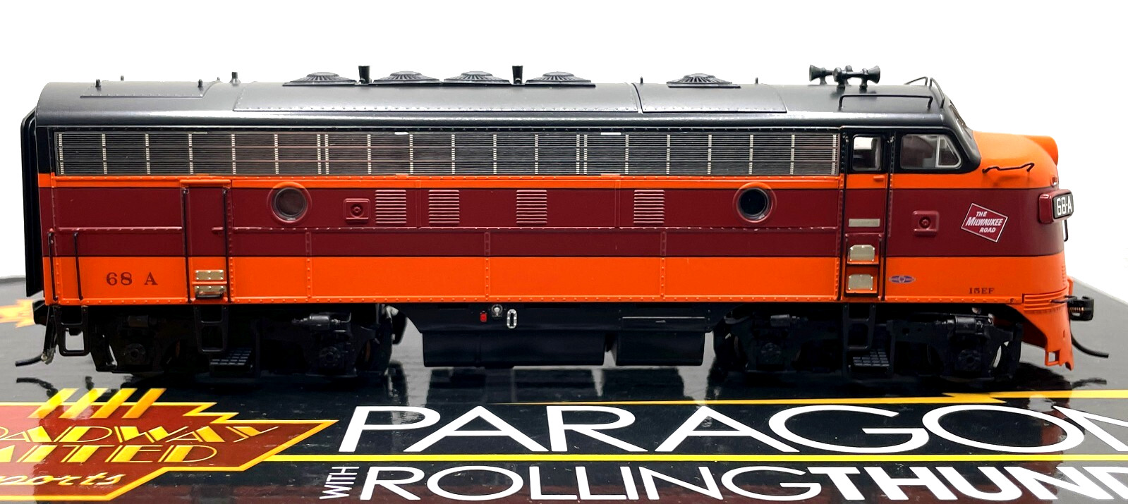HO BROADWAY LIMITED 4845 EMD F7 A-B MILWAUKEE ROAD 68A 68B A UNIT DC DCC SOUND