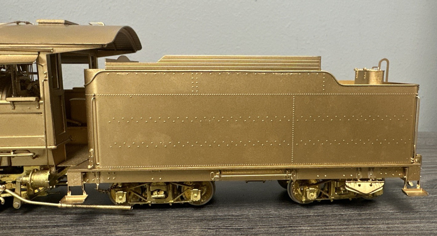 Pacific Fast Mail On3 Brass 2-8-2 K-27 Steam Locomotive D&RGW Unptd Runs NIB!