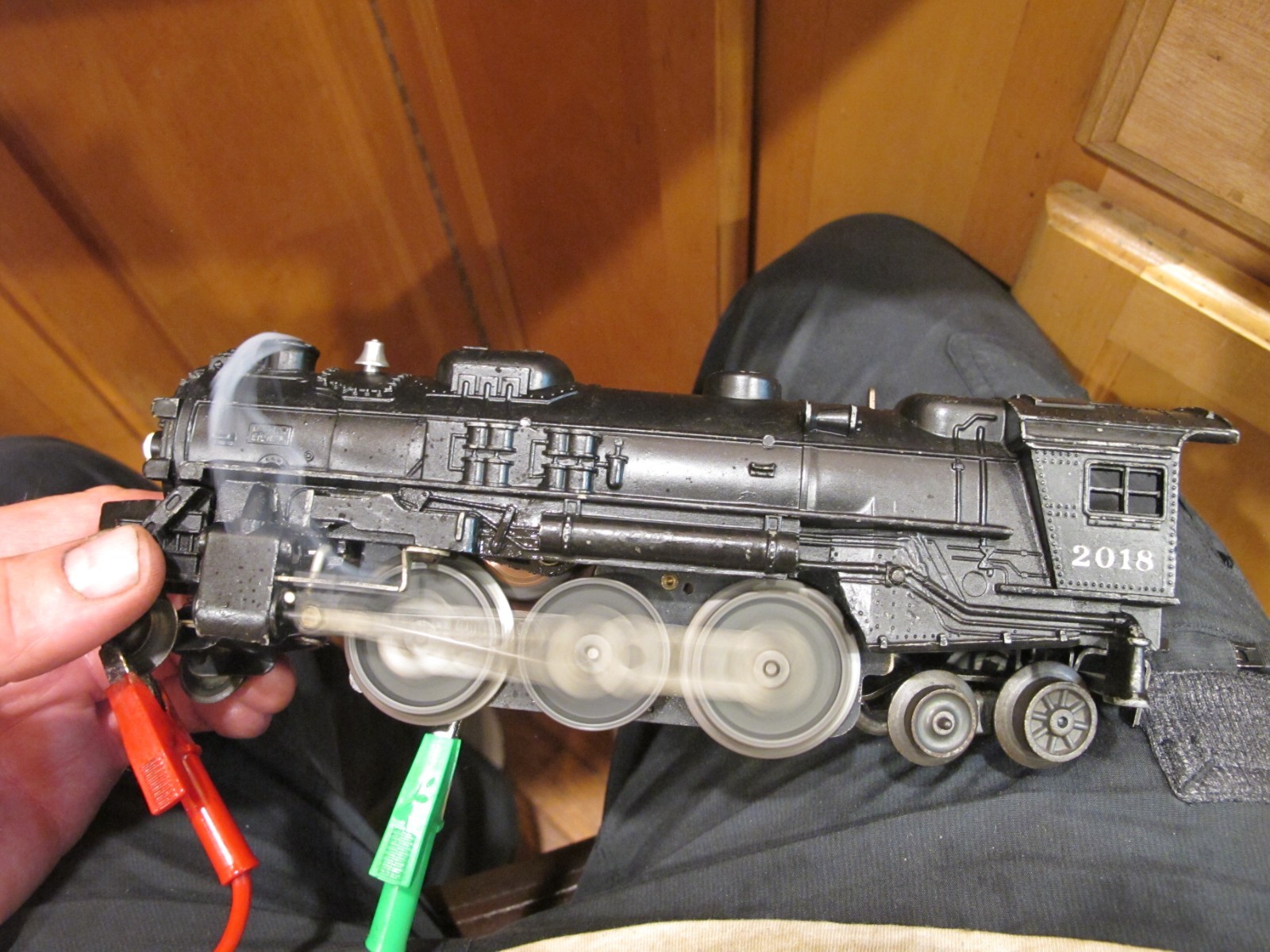 Lionel #2018 2-6-4 Steam Locomotive. Runs and LIGHTS and smokes