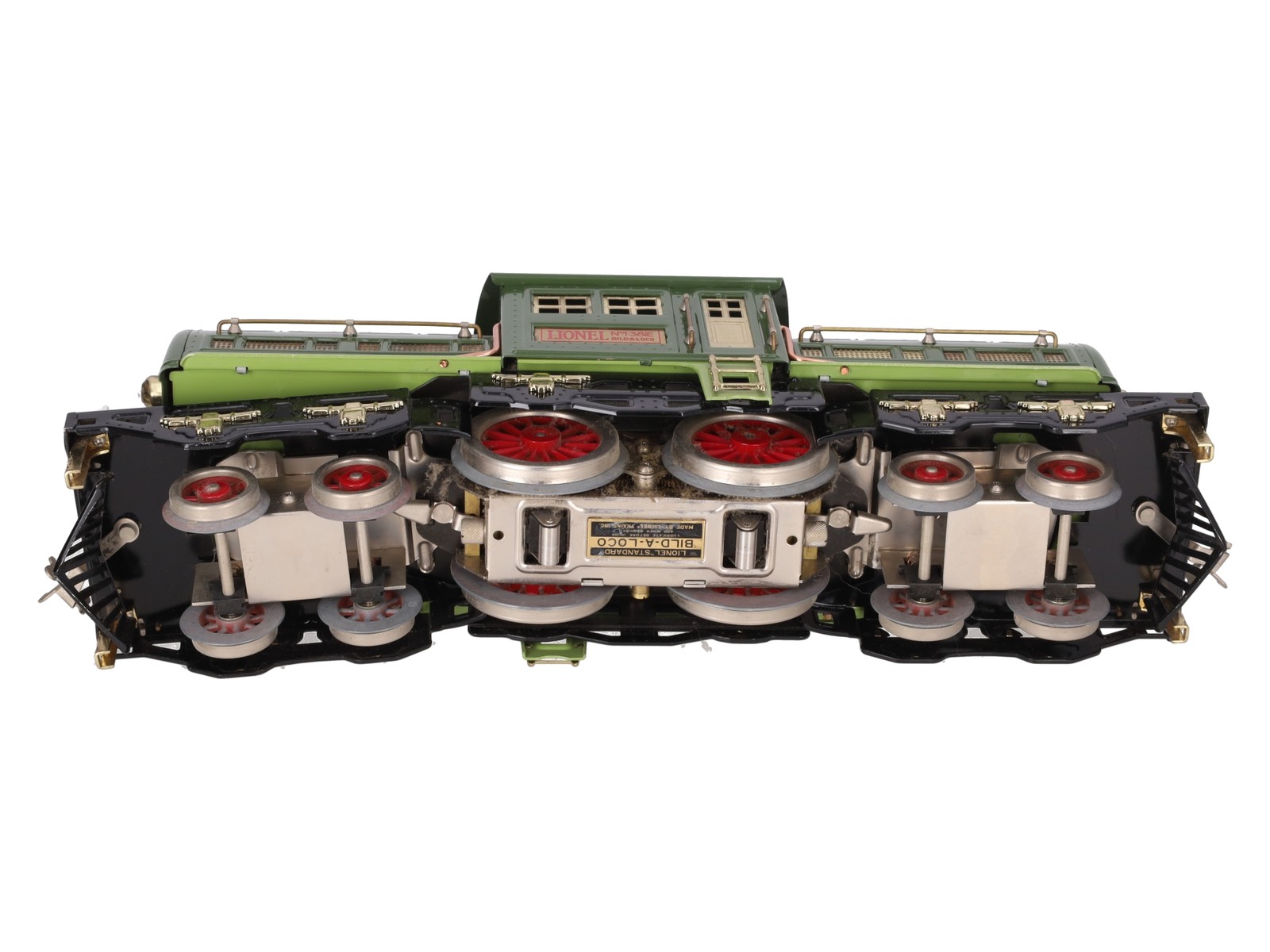 Lionel 6-13102 Standard Gauge I-381E 4-4-4 Two Tone Green Electric Locomotive EX
