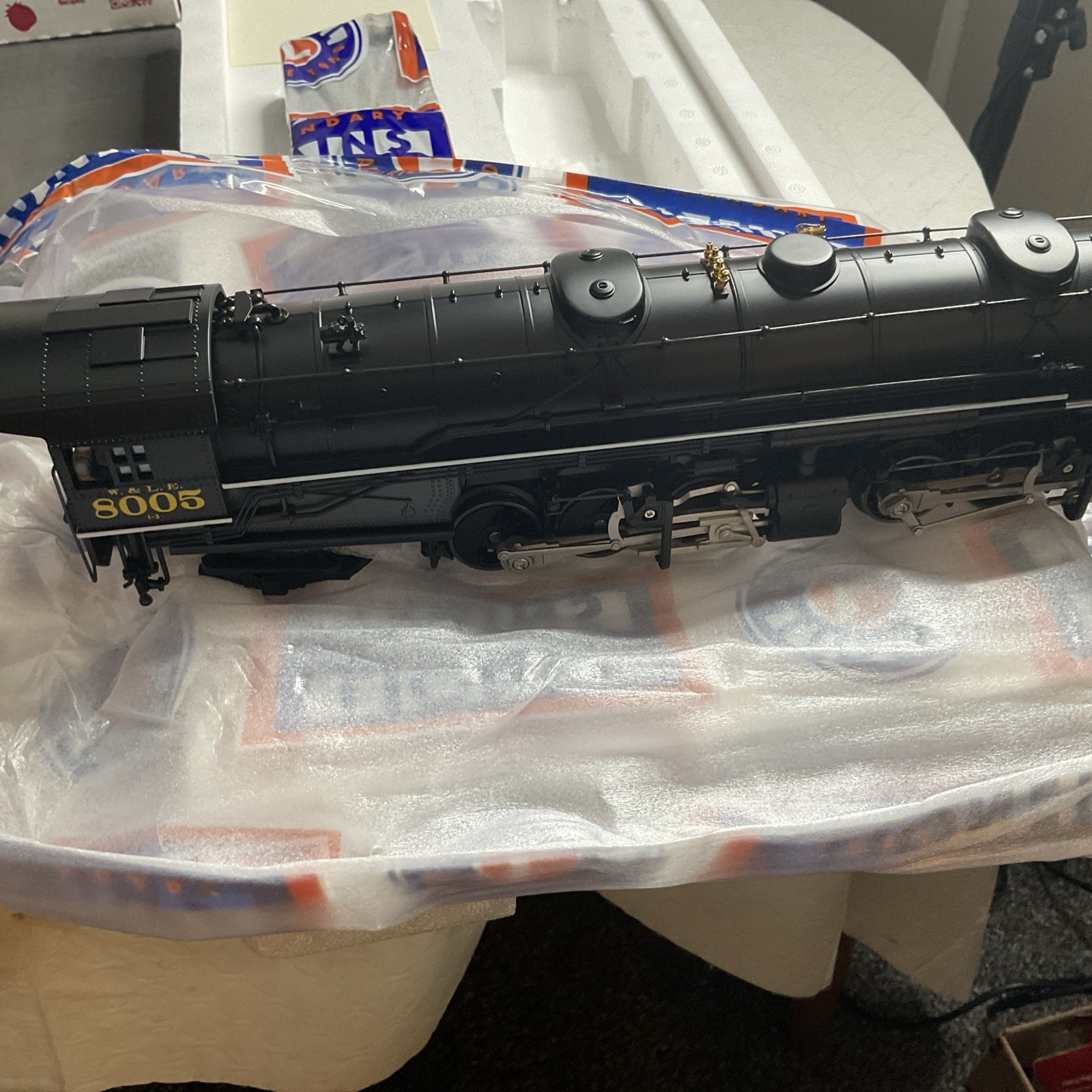 Lionel Odyssey W & LE 2-6-6-2 Mallet Steam Engine And Tender New 6-38012