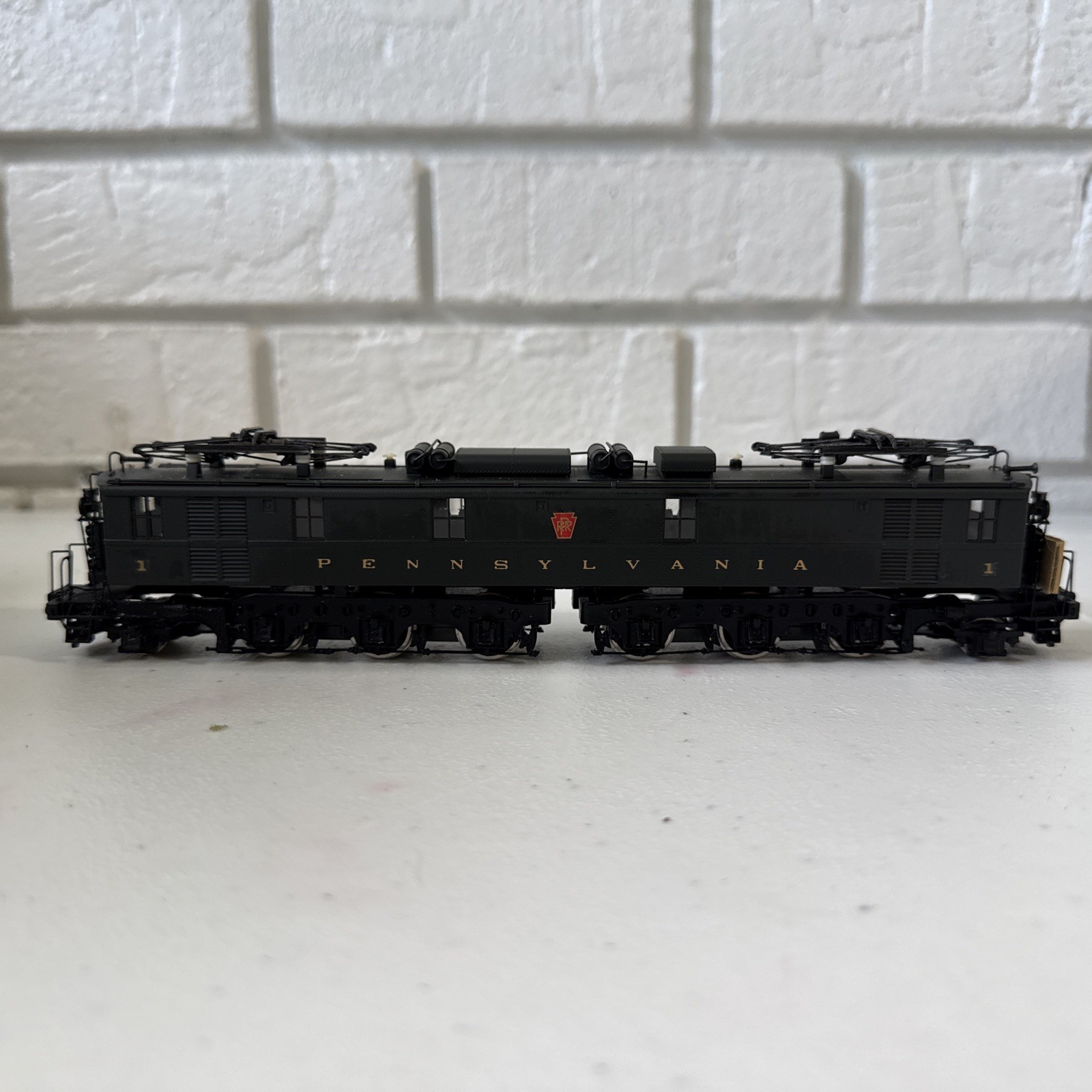 Custom NJ Brass 344 HO Brass Train PRR Pennsylvania Class FF-2 Electric ~AS IS