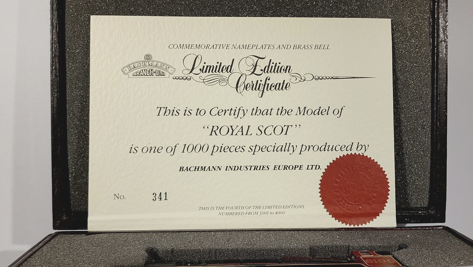 Bachmann 31-275 Royal Scot Limited Edition Brand New Boxed OO/HO NO 30% Tariff