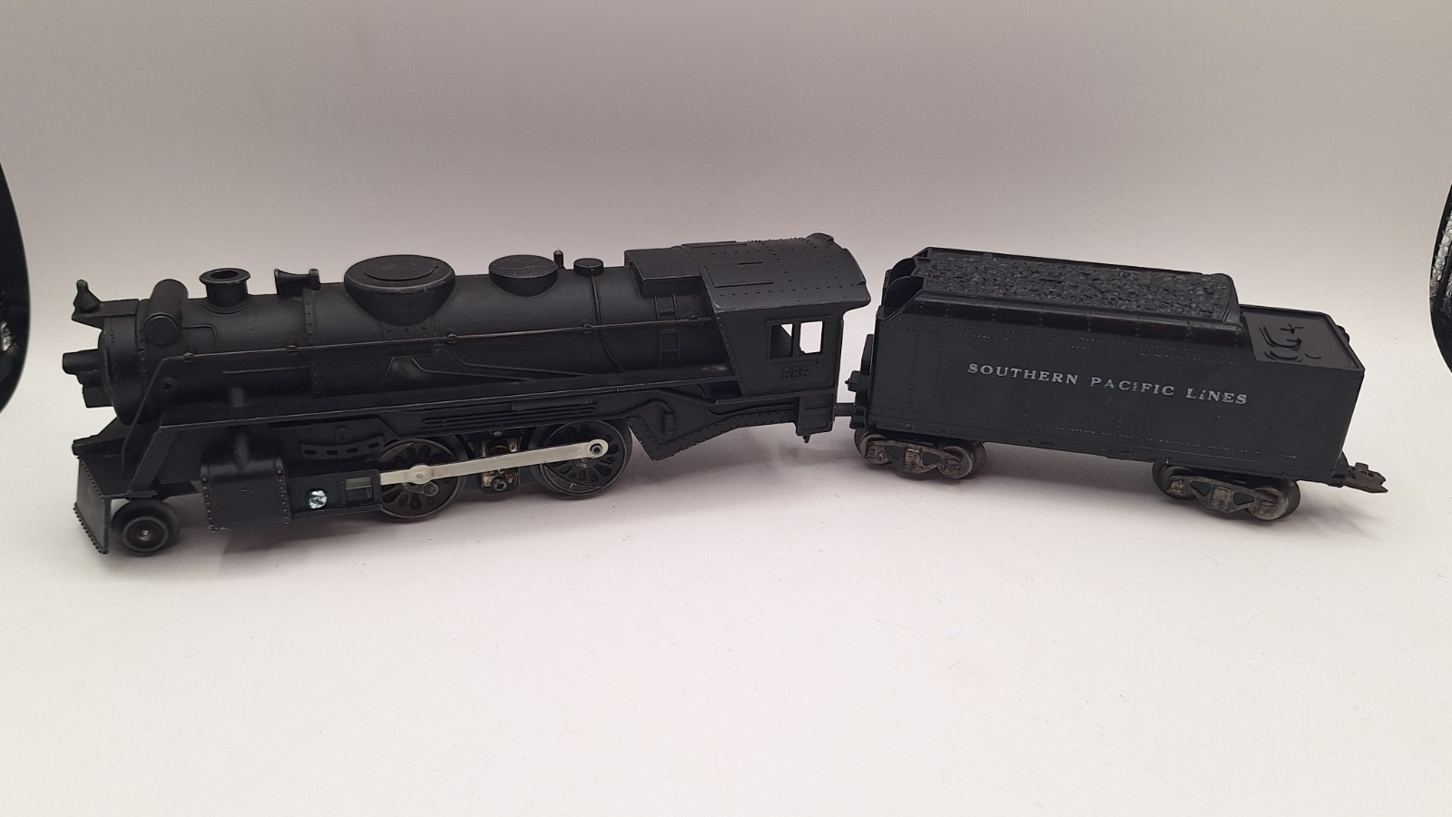 Vintage Marx O Gauge locomotive 666 DieCast W Tender SP Tested