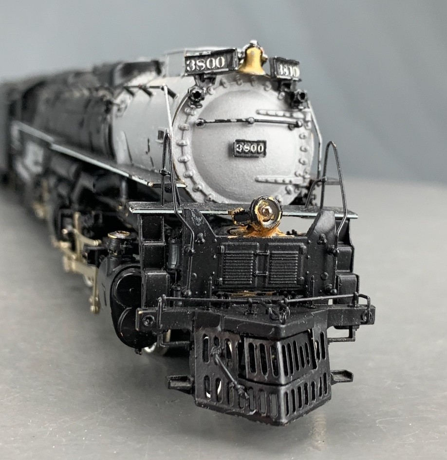 HO Key Brass D&RGW L-97 Challenger 4-6-6-4 Steam Loco #3800 w/DCC&SND HO8233