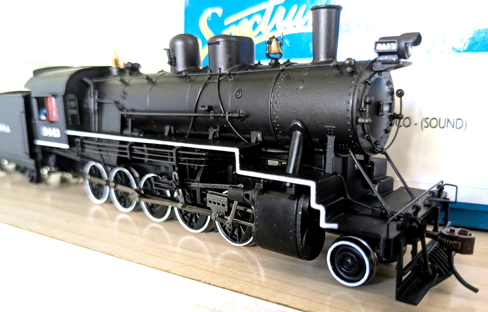 **LNIB **SOUND&DCC** 2-10-0 DECAPOD SUSQUEHANNA SPECTRUM HO *RUNS & SOUNDS G@@D!