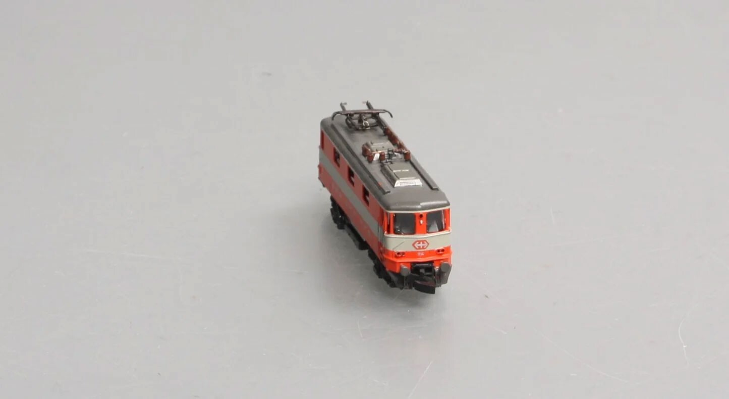Swiss Z Line 1012 SBB Re 44 II Express Eloc – Single Pantograph Z Scale Z Gauge