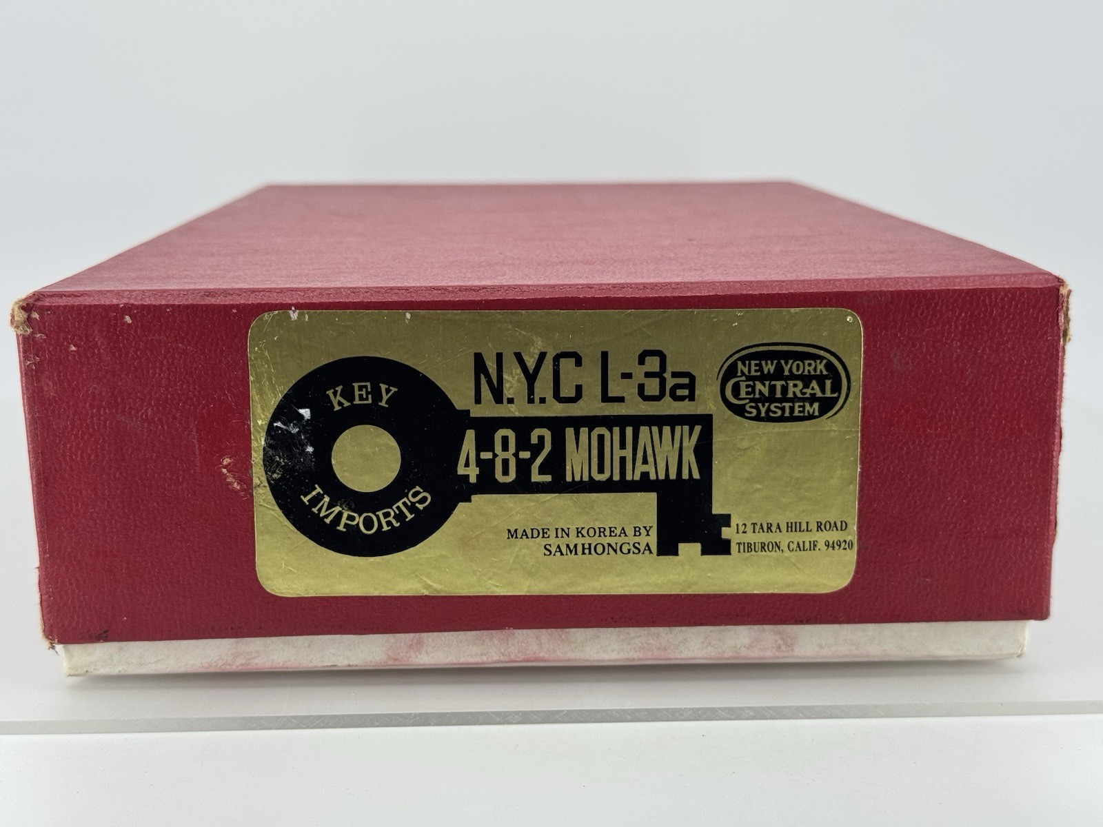 HO Key Imports New York Central NYC L-3a 4-8-2 Mohawk Steam Locomotive *C-2*