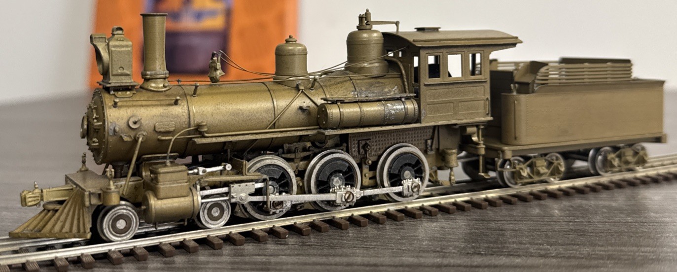 Hallmark Models, Inc. HO Brass Ten Wheeler Colorado Midland 4-6-0 Class 39 USED!