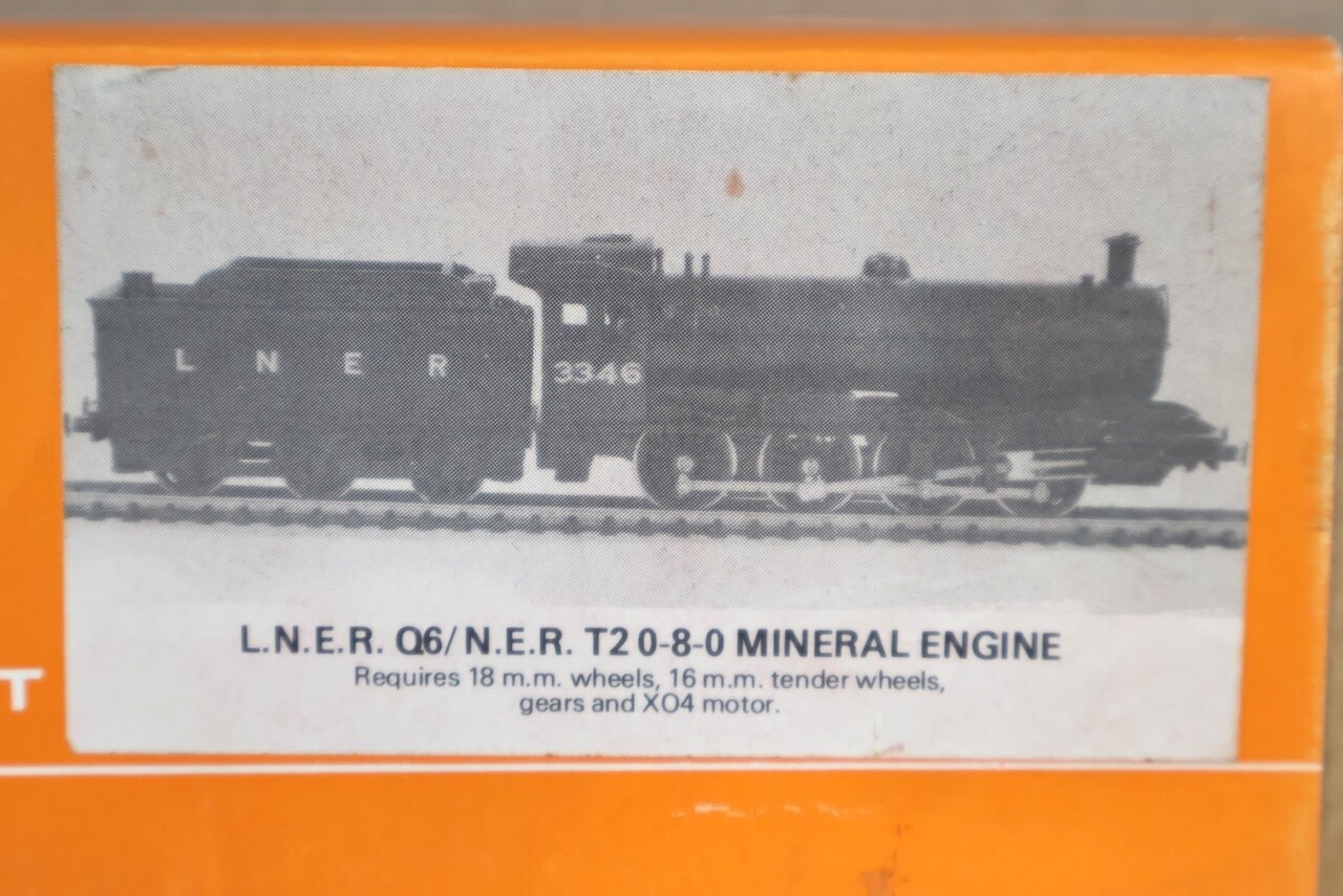 NU-CAST NC101 KIT BUILT NER LNER BR 0-8-0 CLASS T2 MINERAL LOCOMOTIVE kit ol