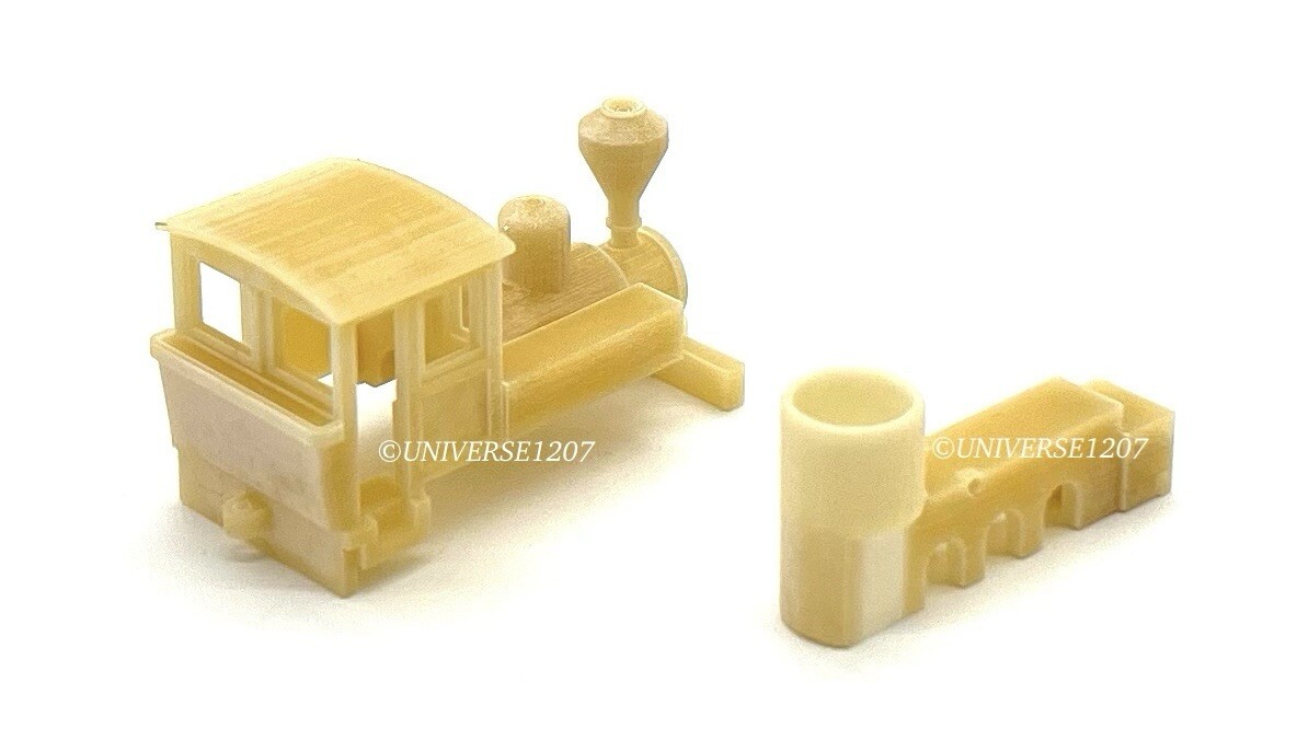 Nn3/Nm Scale 0-4-0 H.K. Porter Steam Locomotive Kit w/Power Drive 6.5mm Gauge