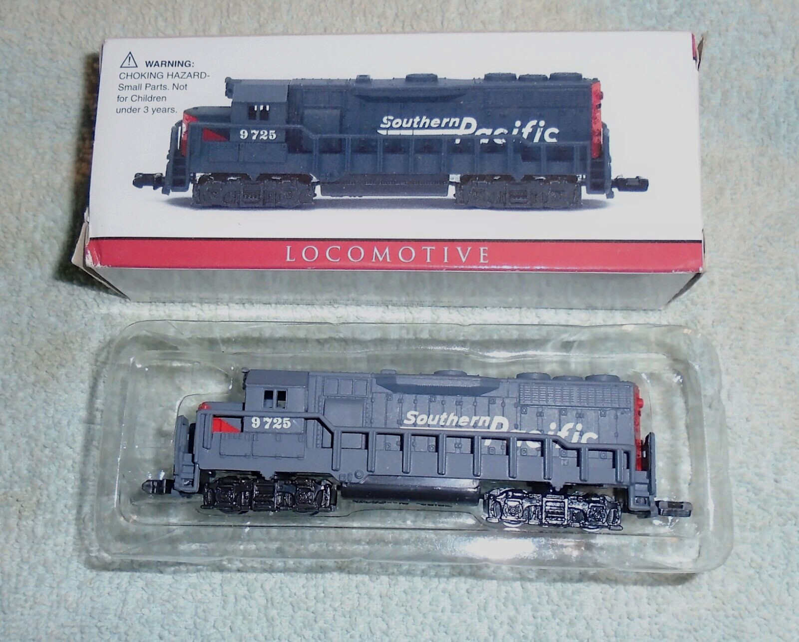 N Gauge Southern Pacific High Speed Metal Products Static Diesel 7 Pieces