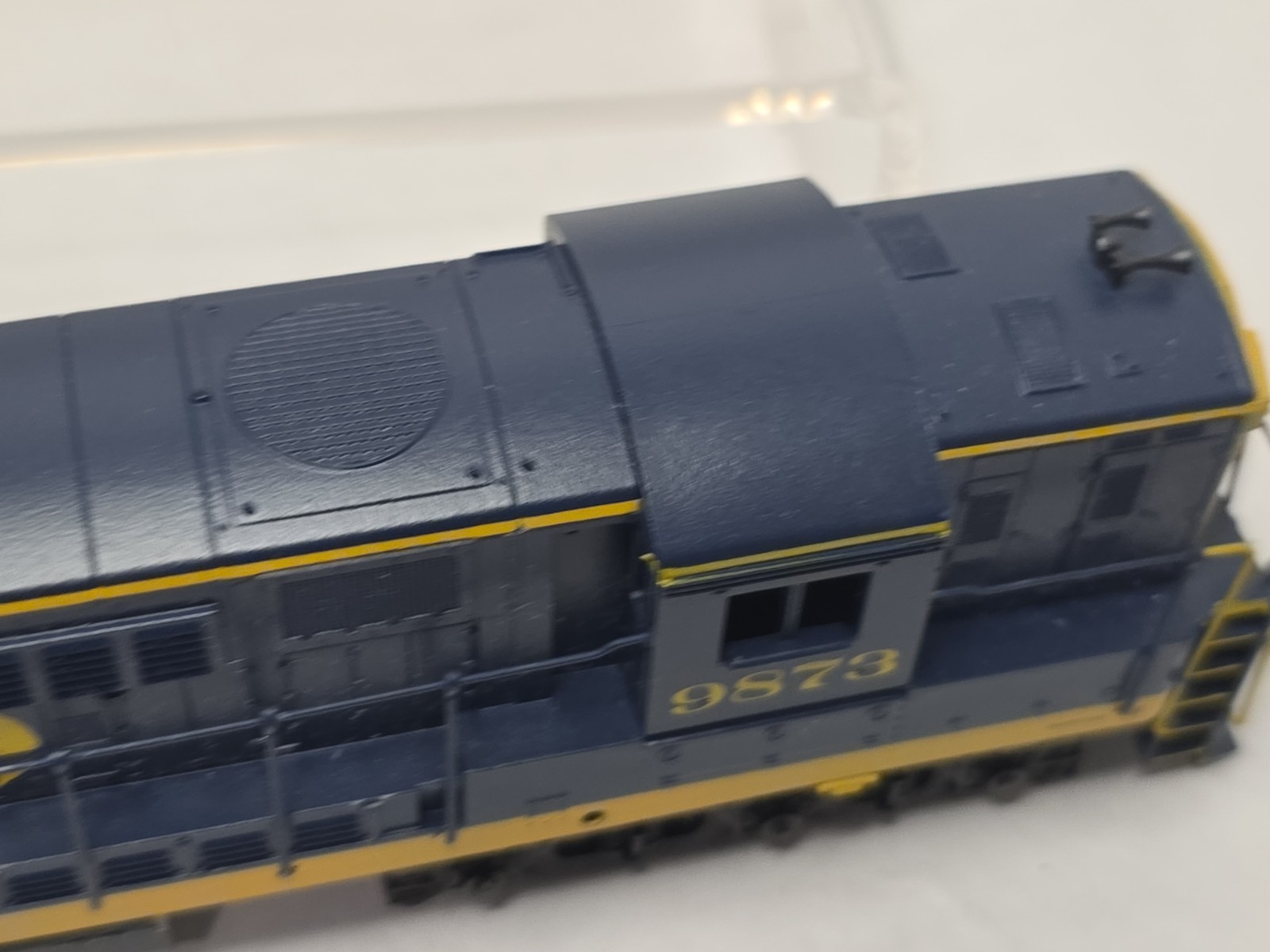 As Is Parts Athearn HO 4306 ATSF Santa Fe FM H24-66 Trainmaster Diesel #9873