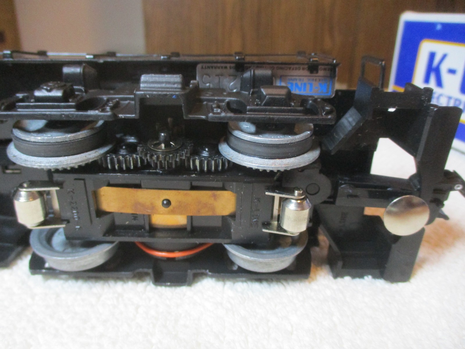 K-Line K2222 TCA MP-15 Diesel Switcher Engine #2 O scale LNIB Mint Box is Fair