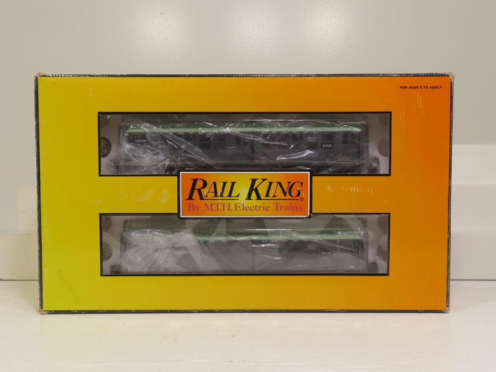 MTH 30-2756-1 Metropolitan Two-Tone 4-Car LO-V Subway Set w/Protosound 2 LN