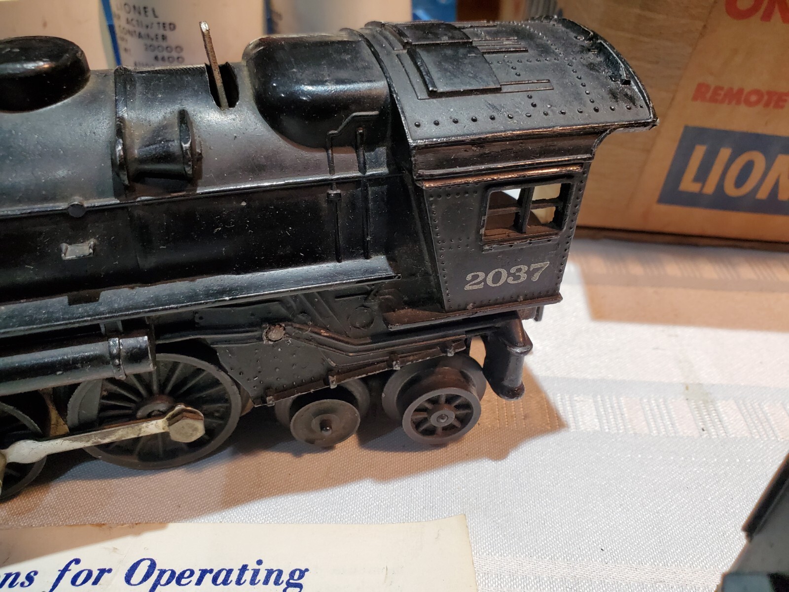 LIONEL POSTWAR 2037/6026W SET