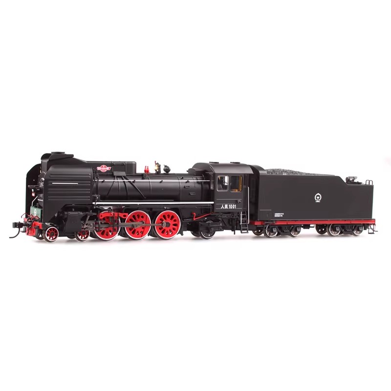 China Railway RM Class Steam Locomotive with Tender (DC) Train Model Ornament