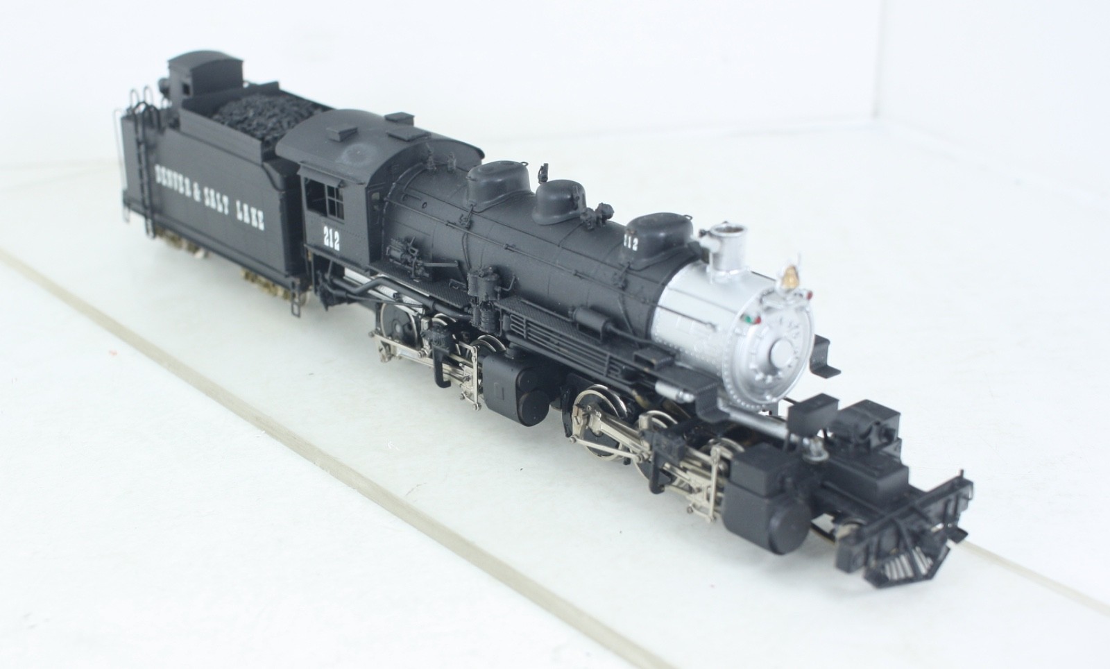 HO Brass PFM Denver & Salt Lake 2-6-6-0 Articulated Locomotive & Tender Painted