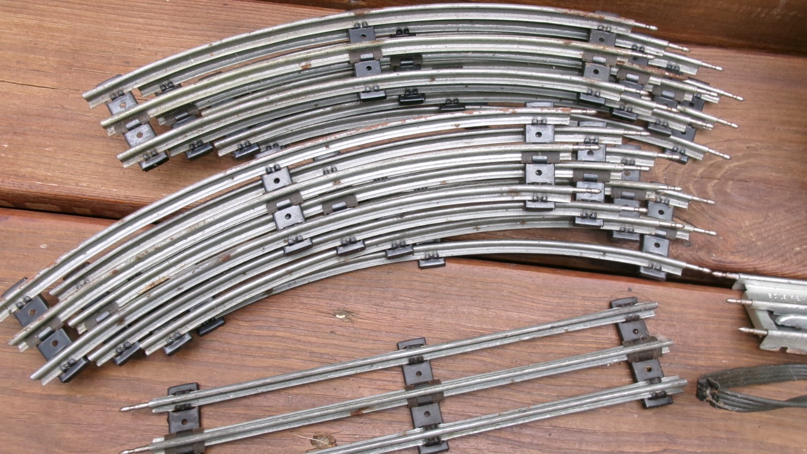 Lionel Post War #2026 Engine 027 Train Set O Gauge Tracks Transformer Untested