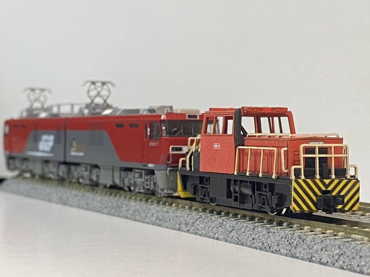 Kiha Kobo B-17 Omiya Switcher Locomotive Color Paper Kit N Gauge 1/150 Switcher