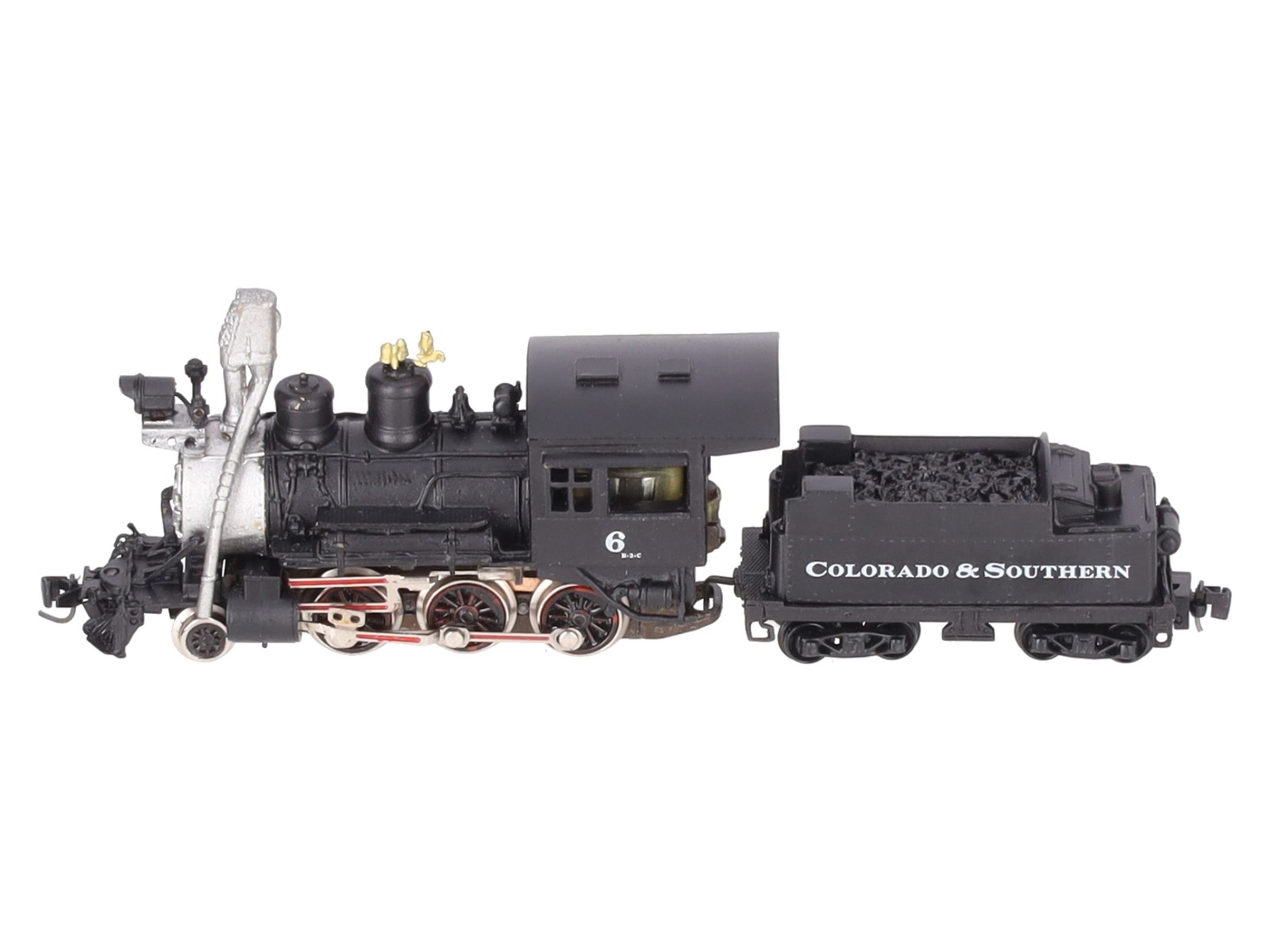 Micro-Trains 15902 Nn3 BRASS Colorado & Southern 2-6-0 Steam Locomotive & Tender