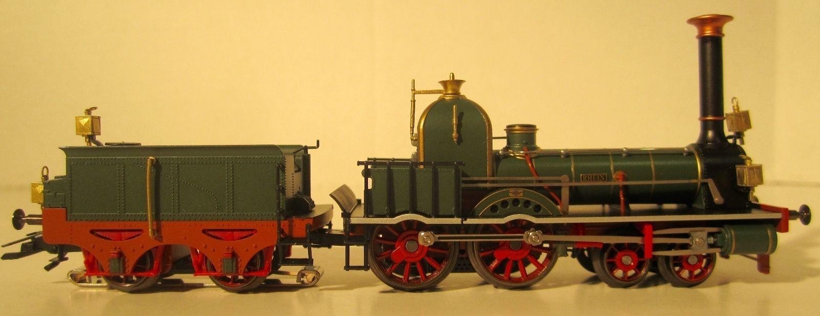 Märklin: Old-Timer Steam “Rhein” Loco of SNB / #36473 – Digital AC