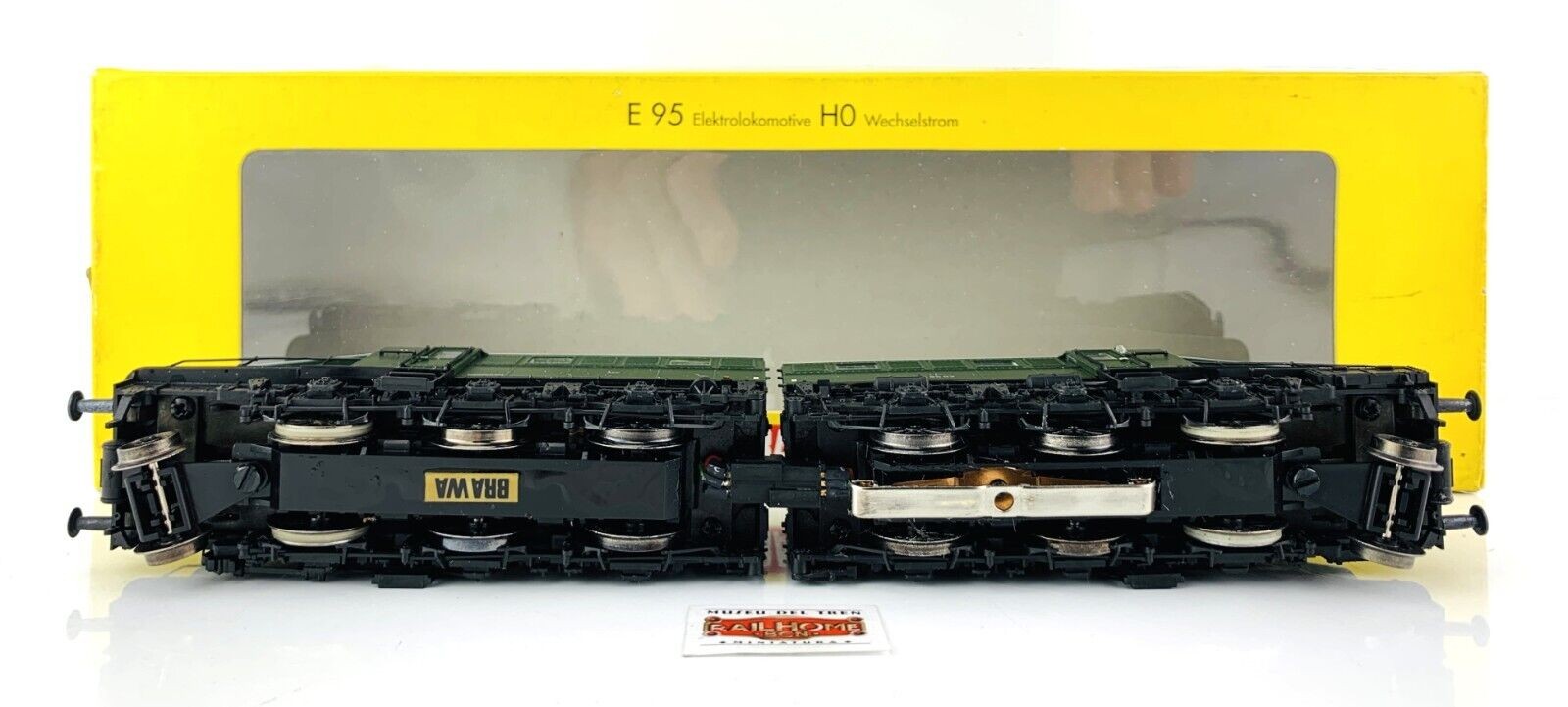 PS44 – BRAWA H0 0240 – ELECTRIC LOCOMOTIVE DR E 95 02 – ANALOG AC
