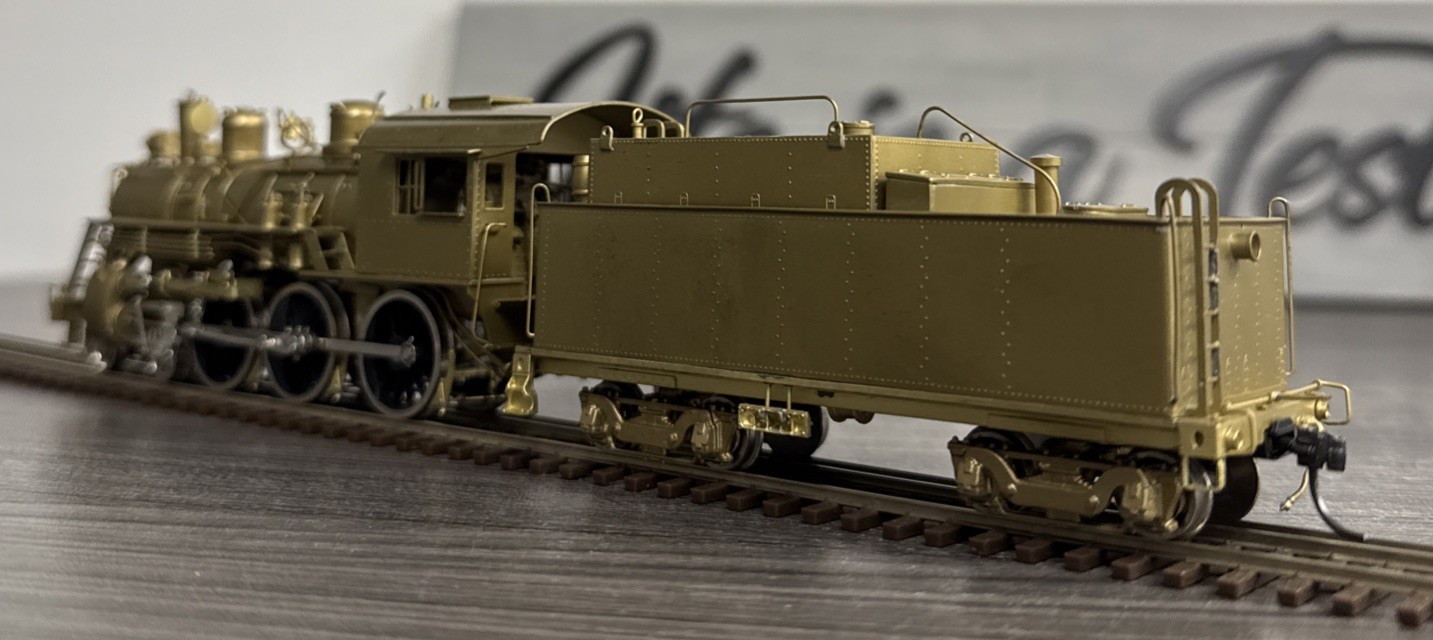 Pacific Fast Mail HO Brass Ten Wheeler Louisiana & Arkansas 4-6-0 Unpainted/LNIB