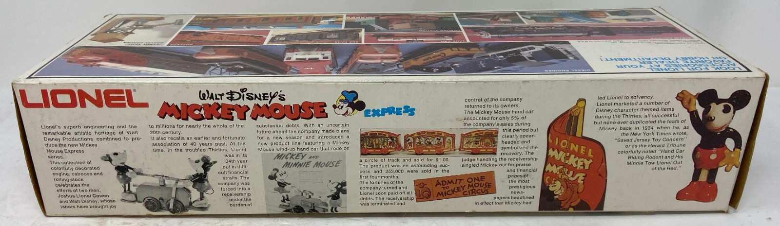 Lionel 6-8773 O Gauge Disney Mickey Mouse Express U 36B Diesel Engine Locomotive